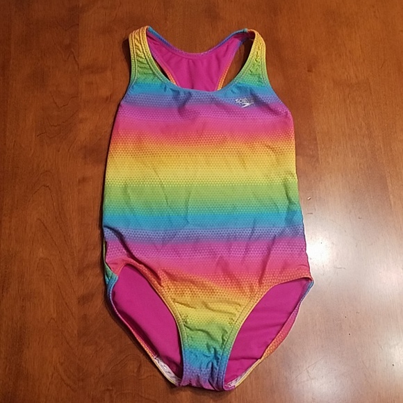 speedo rainbow swimsuit